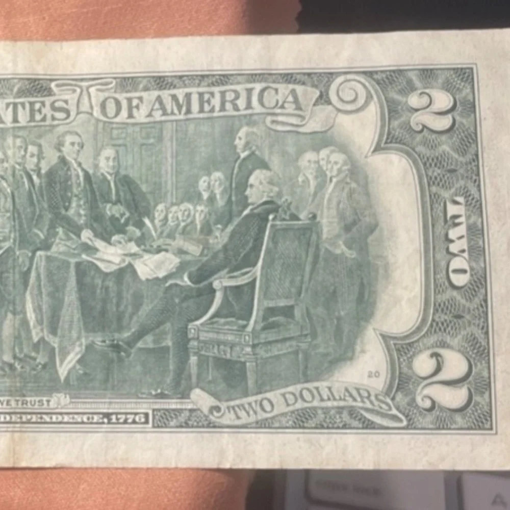 1976 Bicentennial Low #A00928400A Two Dollar Bill RARE   #205712142005 - Picture 6 of 6